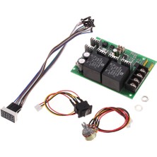 Sensör Modül 10V-55V 40A Pwm Fırçalı Dc Motor Sürücü Hız Kontrol Modülü Yüksek Güç