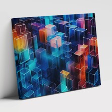 Painted Anarchy Blockchain Temalı Duvar Tablosu