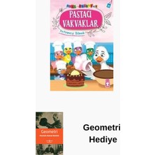 Timaş Çocuk Pastacı Vakvaklar-Mini Masallar 4-Yetinmeyi Bilmek + Geometri Hediye