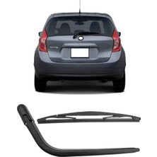 CME PARTS Nissan Note E12 2012-2016 Uyumlu Arka Cam Silecek Kolu ve Süpürgesi Takım