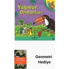 İş Bankası Kültür Yayınları Yağmur Ormanları - Harika Hayvanlar + Geometri Hediye