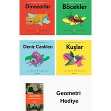 Domingo Yayınevi Stacey Roderick 4 Kitap Seti + Geometri Hediye