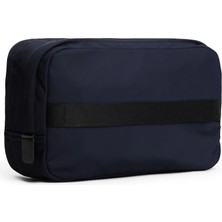Tommy Hilfiger Erkek Lacivert Tommy Hilfiger Logo Toiletry Bag Lacivert Erkek Tıraş Çantası