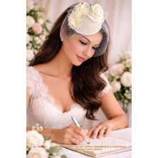 Bba New Trend (Yenilendik)Nikah Aksesuar,nikah Kepi Vualet,nikah Şapkası,nikah Kep,gelin Şapkası,vualet, Tüllü
