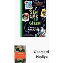 Altın Kitaplar Sen Çöz Bu Gizemi - Canavar Makinesi + Geometri Hediye