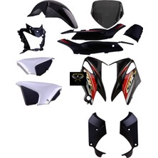 Moto Ulusoy Honda Cbf 150 Kaporta Seti Komple Siyah