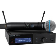 Shure SLXD24E/B58 BETA58 Mikrofonlu El Tipi Dijital Telsiz Mikrofon Seti