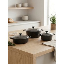 Haschef Elmas Döküm Titanyum Kaplama 6 Parça Set