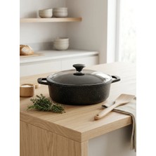 Haschef Elmas Basık Tencere 26 cm
