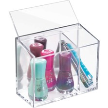 Interdesign Kozmetik Organizer Kapaklı,kendinden Yapışkanlı