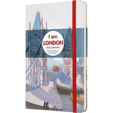 Moleskine Özel Seri "ı Am London" Çizgili Defter L Boy