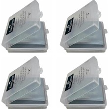 Faber-Castell Faber Castell Gri Hamur Silgi Plastik Kutulu Çizim Silgisi 4 Adet