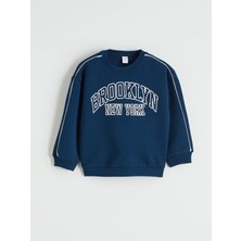 Lc Waikiki Yeni Sezon Baskılı Erkek Çocuk Kalın Sweatshirt