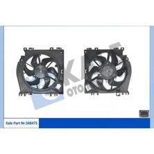 Kale Dpmix-Hb Fan Grubu Renault Clio-Modus-Grand Modus-Twingo Ii 1.2-1.6 16V 1.5dci 04 Nissan Micra Iii-Note 1.5dc I 06 200W 12V Dlumbazli Fan Motoru