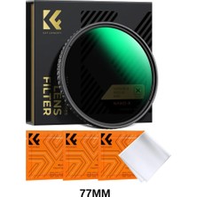 K&F Concept 77 mm ND2-ND32 Ayarlanabilir Değişken Filtre