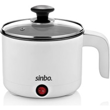 Sinbo SCO-5063 Çok Fonksiyonlu Buharlı Pişirici – 800 ml Kapasite, Paslanmaz Gizli Rezistans, Temper