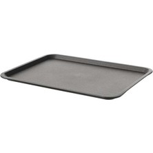 Ikea Servis Tepsisi 37X29 cm Sunum Tepsisi Çay Kahve Taşıma Plastik Tepsi Gri Renk 5045777777785