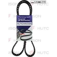 HUTCHINSON Dpmix-Hb Triger Kayişi 126X270 Opel Vivaro 2.0 16V 00 Renault Lgn 02-07 Mgn 02 Trafic 01 2.0 16V CT1130