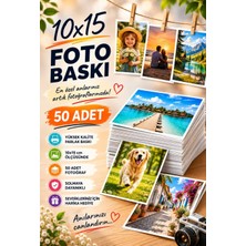 10X15 Fotograf Baskı 50 Adet