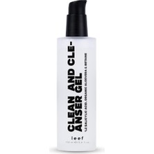 Leef Clean And Cleanser Su Bazlı Yüz Temizleyici Jel | Salisilik Asitli | Gözenek Temizleyici | Sebum Den
