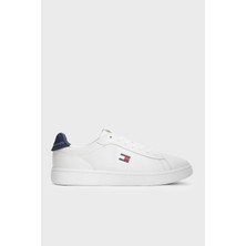 Tommy Jeans Deri Sneaker Ayakkabı Erkek Ayakkabı EM0EM01791 0gz