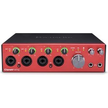 Focusrite Clarett+ 4pre Usb-C Ses Kartı: Müzik Yaratıcıları Için Stüdyo Kalitesinde Audio Arayüzü, G