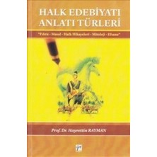 Gazi Kitabevi Halk Edebiyatı Anlatı Türleri