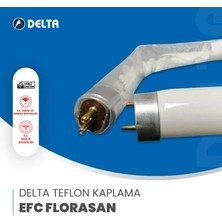 Volkan Ziraat Mühendislik Delta Uv Lamba 18W 60CM Teflonlu(Ince) Sinek Tuzağı Için Black Light Uv Lamba Ultraviole Lamba Sinekleri Çeken Lamba Fluoresan