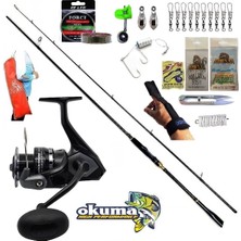 Okuma Wave Power 3000 244CM 6-32GR Karbon Zen Pro Kıyı Olta Takımı Seti