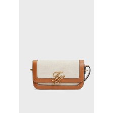 Tommy Hilfiger Logolu Çıkarılabilir Askılı Çanta Kadın Çanta AW0AW18737 Gb8