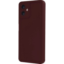 Mabelme Store Samsung Galaxy A06 Kılıf Viera Silikon - Bordo