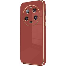 Mabelme Store Xiaomi Mi 14 Ultra Kılıf Volet Silikon - Kırmızı