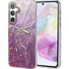 Mabelme Store Samsung Galaxy A35 5g Kılıf Blade Aynalı Desenli Kapak - Desen 1