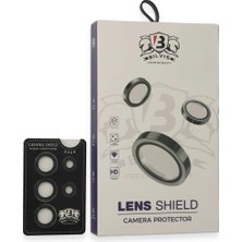 Mabelme Store Samsung Galaxy S25 Ultra Bilvis Titan Kamera Lens - Siyah
