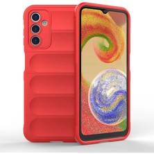 Mabelme Store Samsung Galaxy A14 4g Kılıf Optimum Silikon - Kırmızı