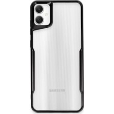 Mabelme Store Samsung Galaxy A06 Kılıf Boyi Silikon Kapak - Siyah