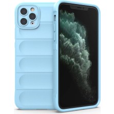 Mabelme Store Apple Iphone 11 Pro Kılıf Optimum Silikon - Sky Blue