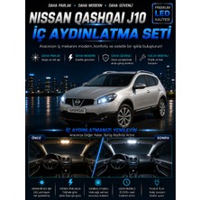 Duolight Nissan Qashqai J10 Uyumlu 6000K LED Iç Aydınlatma Seti Canbus Uyumlu Plug & Play