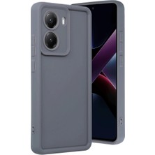 Mabelme Store Xiaomi Poco X7 Pro Viera Silikon - Gri
