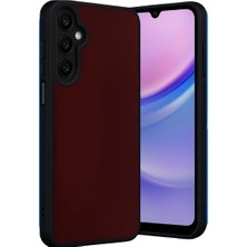 Mabelme Store Samsung Galaxy M15 Kılıf Aras Deri Kapak - Bordo