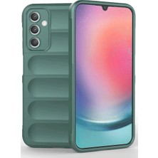 Mabelme Store Samsung A36 Kılıf Optimum Silikon - Koyu Yeşil