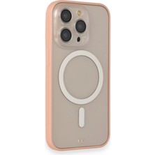 Mabelme Store Apple Iphone 14 Pro Max Kılıf Grand Magneticsafe Kapak - Pembe