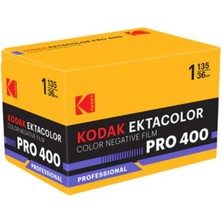 Kodak Ektacolor Pro 400 135/36 Exp.renkli Analog Negatif Film Professional
