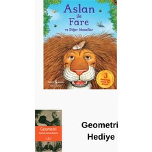 İş Bankası Kültür Yayınları Aslan ile Fare ve Diğer Masallar + Geometri Hediye