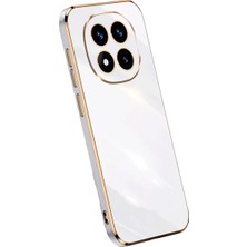 Mabelme Store Xiaomi Redmi Note 14 Pro 5g Kılıf Volet Silikon - Beyaz
