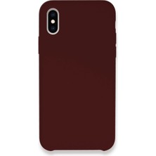 Mabelme Store Apple Iphone Xs Max Kılıf Lansman Legant Silikon - Bordo