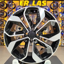 SONIC JANT 4 Adet SONIC 7702 7.5*17 4*100 ET35 73.1 BLACK JANT (Takım)