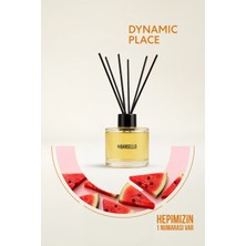 Bargello Dynamıc Place Karpuz Mango Dekoratif Ortam Kokusu Bambu Çubuklu 120 ml