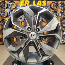 Bk Jant 4 Adet BK-5168 6.5*16 5*114.3 66.1 Gun Mack Jant (Takım)