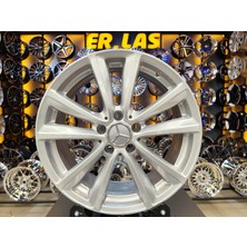 Mercedes 4 Adet Mercedes Orıjınal 7.5*18 5*112 ET52 66.6 Sılver Jant Revize Edilmiş (Takım)